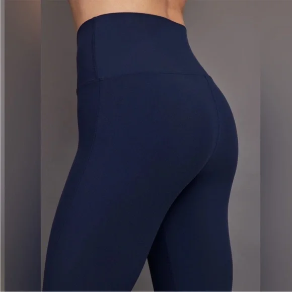 CARBON38 Split Bootcut flare Legging in Melt blue women’s small - Picture 2 of 8